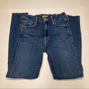 Mother denim blue jeans size 27